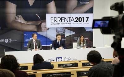 Gaur jarri da abian errenta aitorpenaren kanpaina ekainaren 30a bitartean