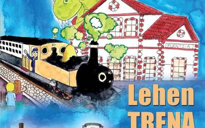 "Lehen trena Plentziara" izeneko haur-ipuina argitaratu du Udalak