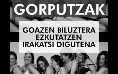 Gorputzen inguruko estereotipoak gainditzeko erakusketa Plentzian