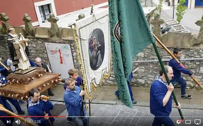 BIDEOA: Prozesioa eta alkate soinua