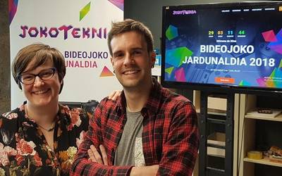 Bertako bideojokoen industria eta jokozaleak elkartuko dituen euskarazko jardunaldia