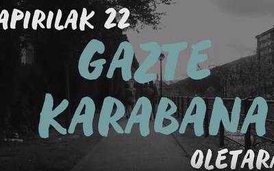 Erabakitzeko eskubidearen aldeko Gazte Karabana Oletara!