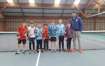 Haziz doazela erakutsi zuten Laudio Tenis Klubeko gazteek Mendizorrozan