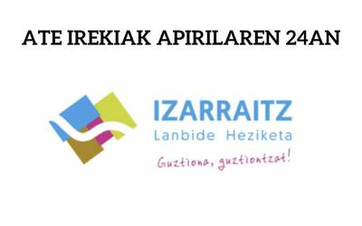 Ate irekien jardunaldia antolatu du Izarraitz Lanbide Heziketak datorren astearterako