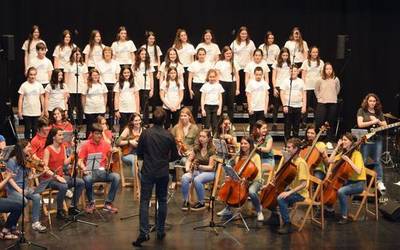 Baztartxo jendez goraino, Marea Urdinaren aldeko kontzertuan