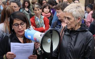 Bilboko Mugimendu Feminista: "Nazkatuta gaude erasotuak eta erailak izateaz"