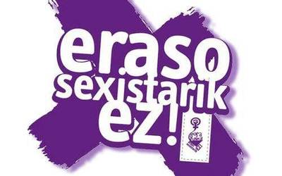 Sanferminetako erasoaren gaineko epaia salatzeko elkarretaratzea, gaur, Elgetan ere
