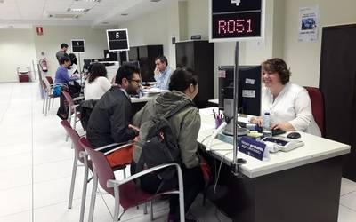 Bergarako bulegotik 800 pertsona pasatu dira astean errenta aitorpena egitera