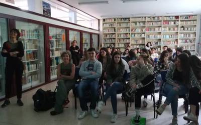 'Handia' filma gertutik landu dute Arrasate Institutuan