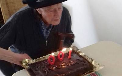 Lucio Zubiria Irigoienen 100 urteak