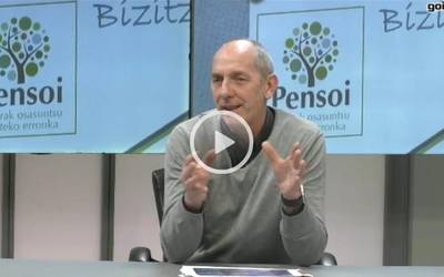 Iñaki Ugarteburu: "Elikadura hobetzera eta bizimodu aktiboagoa bultzatzera bideratuko ditugu mezuak"