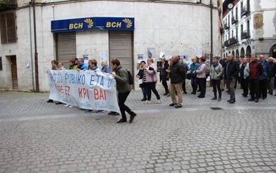 Pentsiodunak borrokan jarraitzeko prest, "gaurko eta etorkizuneko pentsioen alde"