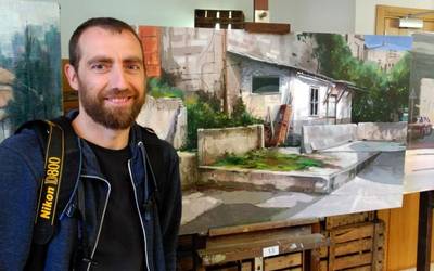 Iker Mugarrak irabazi du XIX kaleko pintura lehiaketa
