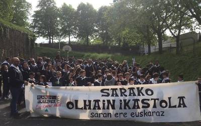 Sarako Olhain ikastolaren besta izanen dute igandean