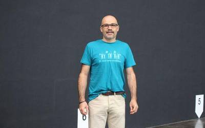 Haritz Saez: "Ilunpe Euskal Herriko pilota eskolarik onenetarikoa delakoan nago"
