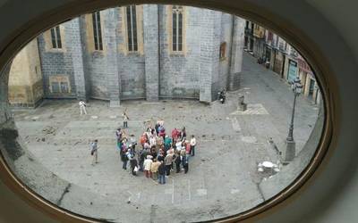 Museoen Nazioarteko Egunaren harira, alde zaharrean bisitak