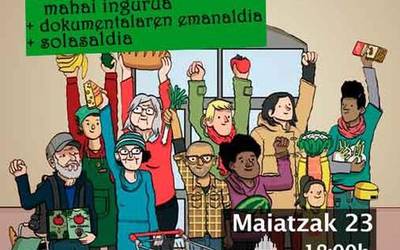 'Food coop.' dokumentalaren aurkezpena, Bilborocken