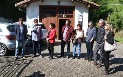 Foru Aldundiko ordezkariak bisitan izan dira Leintz Gatzagan