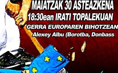 Askapenak Alexey Albu gonbidatu du Donbasseko egoeraren berri emateko