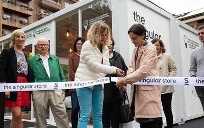 "The Singular Store"-k Amurrioko eta Guardiako tokiko merkataritza sustatutako du asteburuan