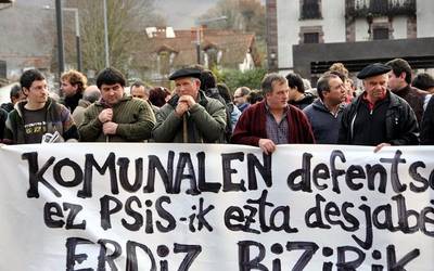 Erdizeko harrobi proiektua berriz abiatu nahi du Magna enpresak