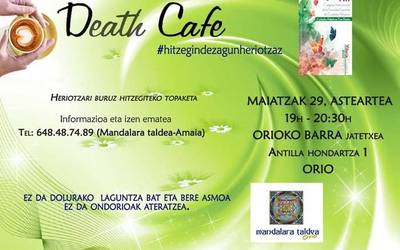 Gaur da Mandalarak antolatutako heriotzaren inguruan hitz egiteko topaketa