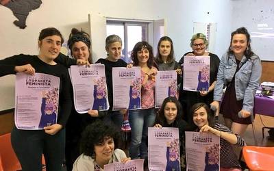 "Euskal Herriko Emakumeon Mundu Martxa", bidea partekatuz