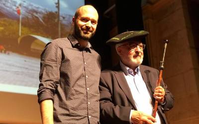 Merezitako omenaldia egin diote Jerardo Elortzari