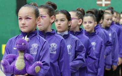 Ikasturte amaierako erakustaldia egin dute arrasateko gimnastek