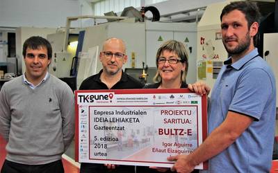 Trailerren efizientzia hobetzea nahi duen 'Bultz-e' proiektuak irabazi du Tkgune ideia industrialen lehiaketa