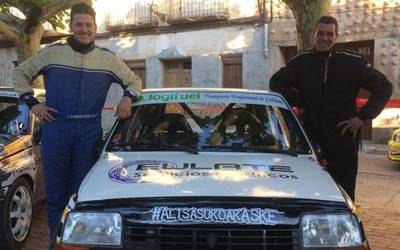 Olaztiarrak fin Fiteroko Rallyan