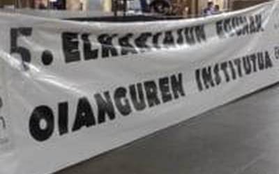 1500 euro bildu dituzte Oiangureneko ikasleek Elkartasun Egunean