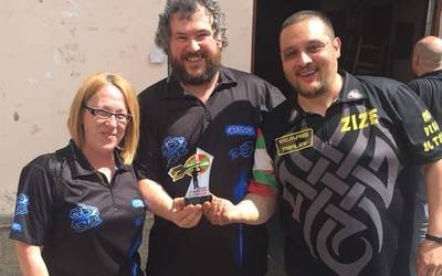 Gipuzkoako dardo txapelketa irabazi du Joseba Unanuek