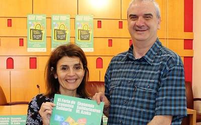 Ekonomia solidarioaren VI. azoka ospatuko dute larunbatean