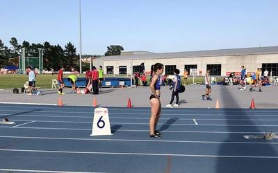Nerea Sasiainek laugarren postua lortu zuen Espainiako Atletismo Txapelketan