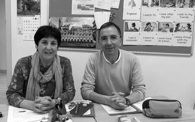 Marije Zumeta eta Xabier Gaiton: “Ikasle baserritarren tipologia galtzear da gurean"
