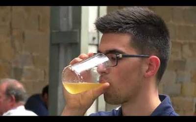 Eguraldiak ez du lagundu aurtengo sagardo dastaketan
