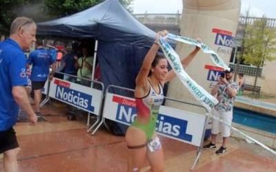 Nerea Berasategi txapeldun, Tuterako triatloian