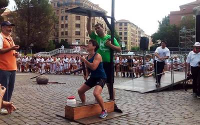 Maika Ariztegi eta Josetxo Urrutiak Nafarroako Ingude Altxatze Txapelketak irabazi dituzte