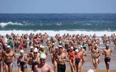 Azpeitiko igerilari ugarik parte hartuko dute 48. Getaria-Zarautz itsas zeharkaldian