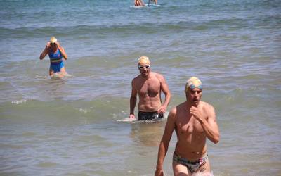 Ion Arrese izan zen elgoibartar azkarrena Getaria-Zarautz itsas-zeharkaldian