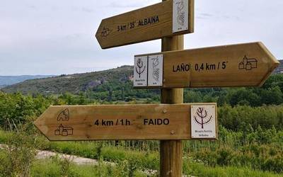 Historiaz betetako ibilbidea prestatu dute Trebiñun