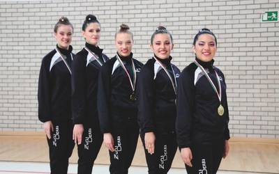Zubiberri Gimnastika Erritmikoa: «Urte osoko lana bertan erakusteko gai izan gara, eta hori guretzat ikaragarria izan da»