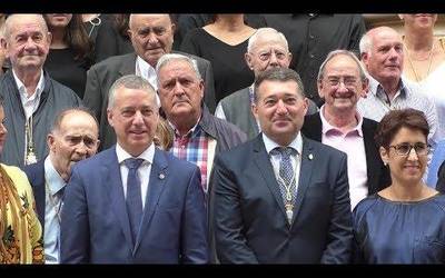 Lehendakariaren bisita jaso zuen Ordiziak