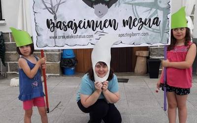 "Scape" jokoaren kontzeptu berria Orokietan, Basajeinuen mezua