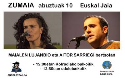 Puntako bertsolariak Euskal Jaian