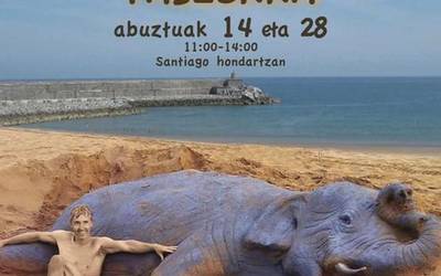 Hondarrezko eskultura tailerra egingo da bihar eta hilaren 28an Santiagon