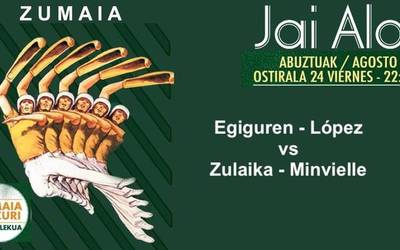 Jai Alai World Tourreko partidak bihar Aitzurin