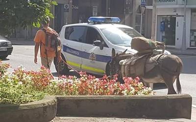 Astoagaz dabilen turista bat agertu da Durangon