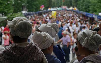 Bigarren txanpan ere jendetza batu da Laudioko jaietan